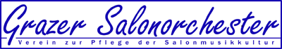 Logo des Salonorchesters Graz.